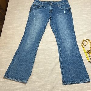 American Eagle  AE Artist jeans size 8 Short 5 pocket 16” waist 28” inseam